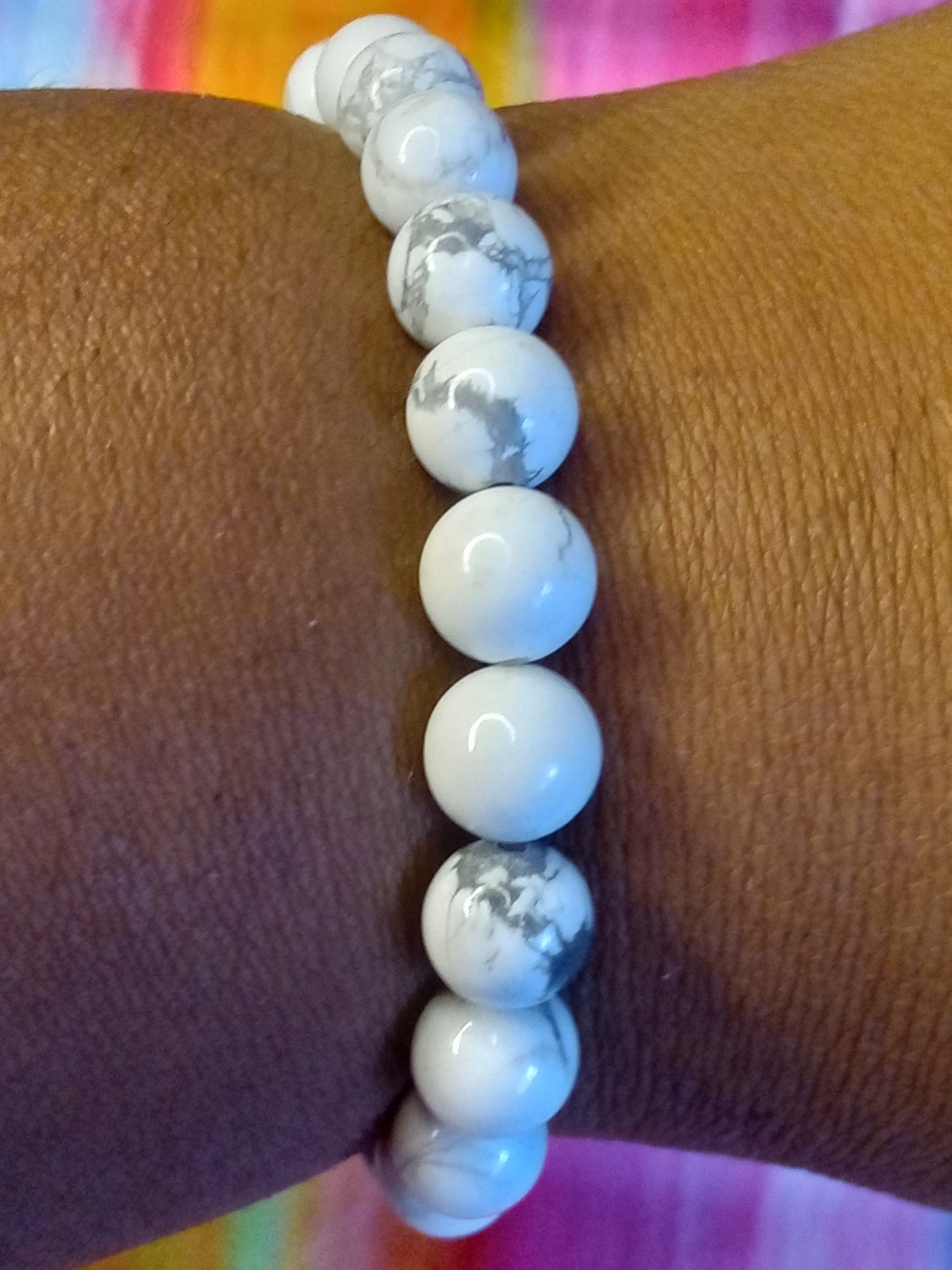 Natural white stone