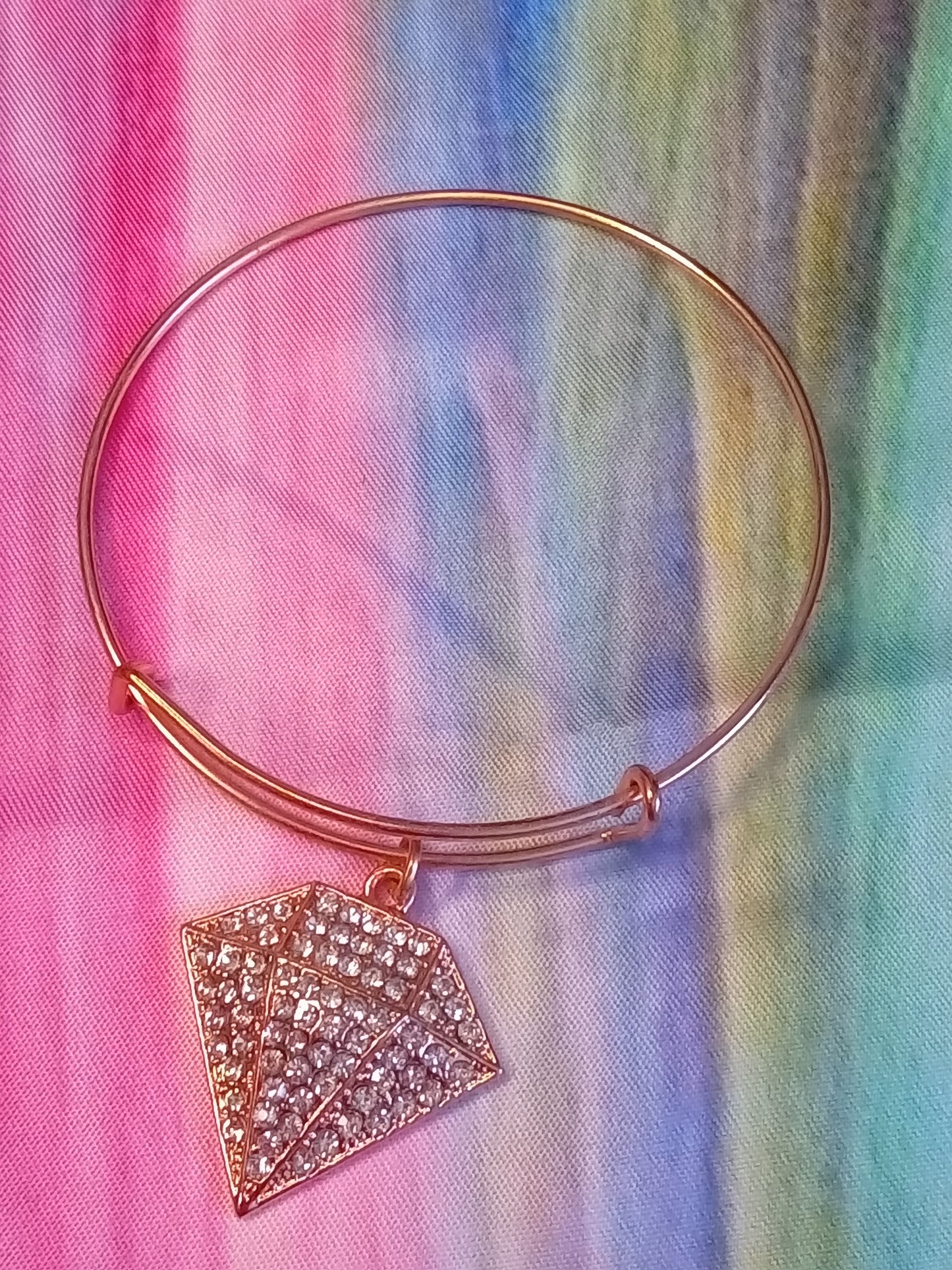Rose gold bangles