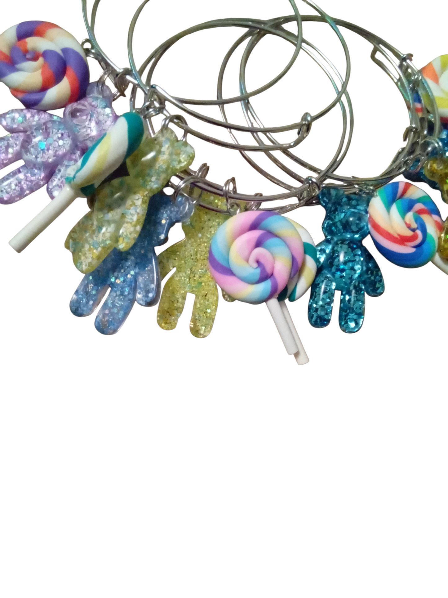 Candy bangle bracelets