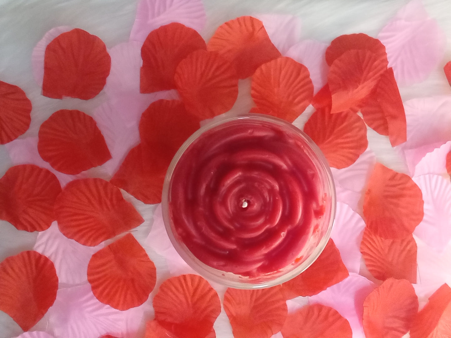 Rose candle set