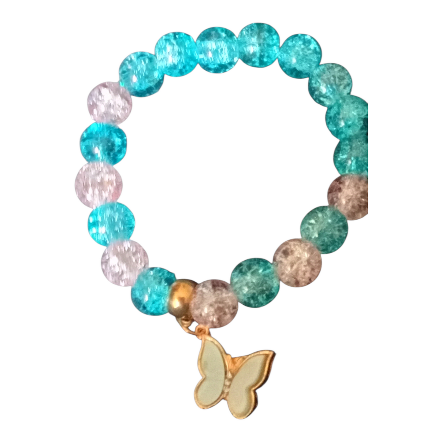 Butterfly charm necklace